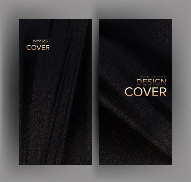 Elegand横幅上沾着金粉。矢量图图片下载