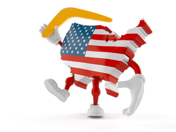 美国性格投掷回旋镖图片下载