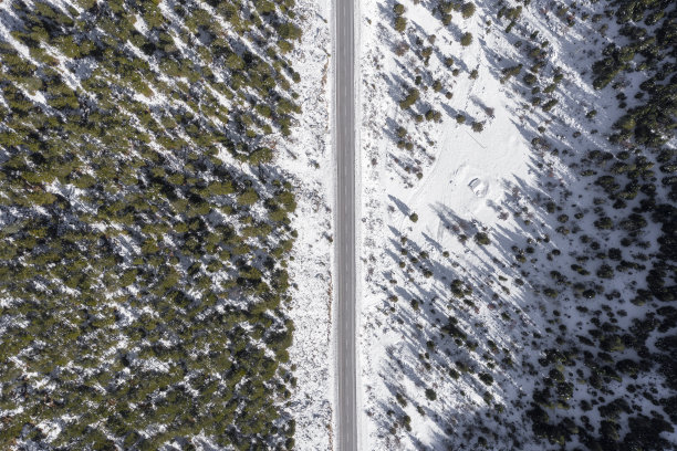 道路鸟瞰图图片下载