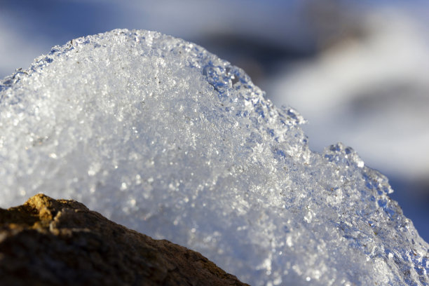 冰。冷冻水。冬天的背景。图片下载