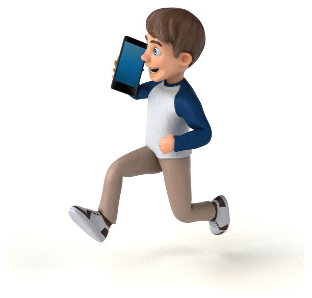 3D卡通人物有趣的少年图片下载