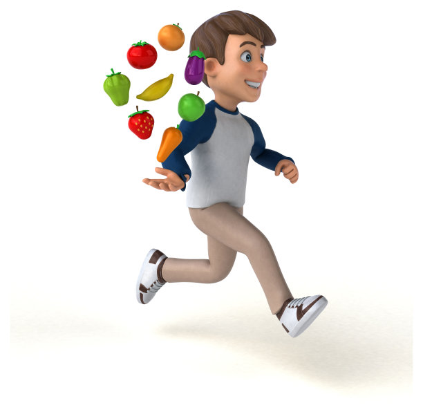 3D卡通人物有趣的少年图片下载