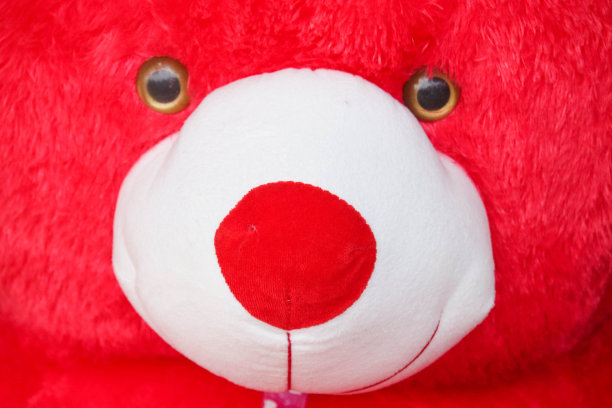 选择关注红色泰迪熊的圣诞主题图片下载