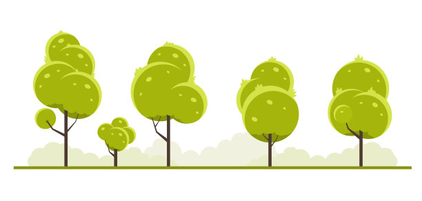 夏天。树组图片下载