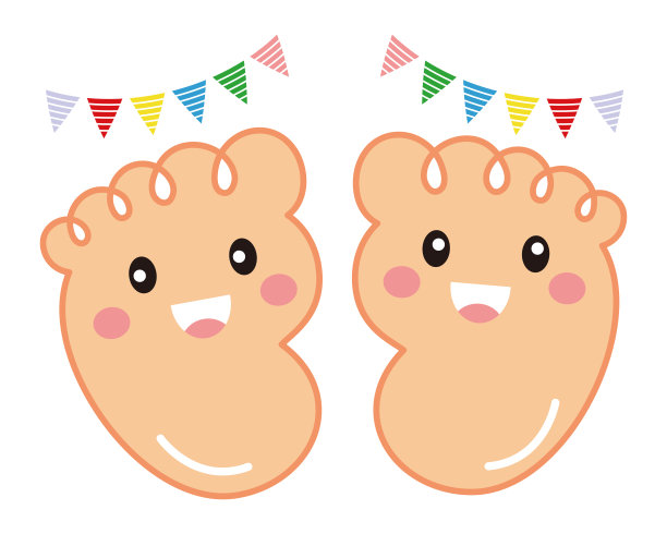 脚背字符矢量插图图片下载