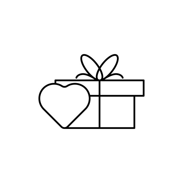 矢量图标的礼物。美丽的礼物盒图片下载