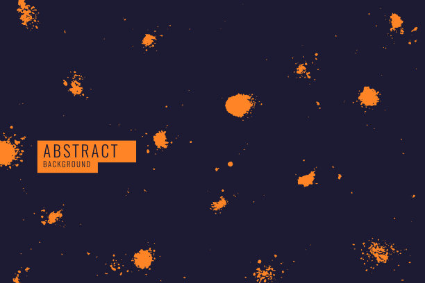 现代抽象背景与飞溅。手工制作的纹理。素材图片