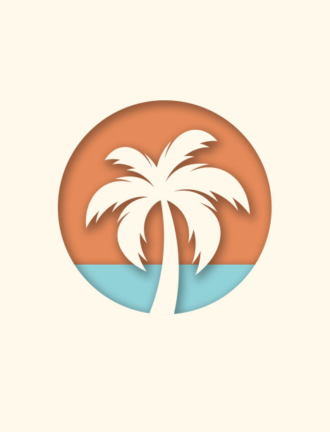 棕榈树断路图片下载