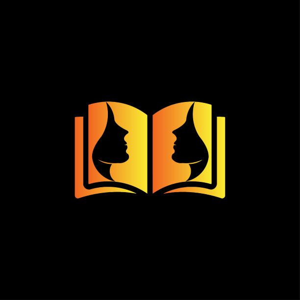 创意美保开卷标志设计图片下载