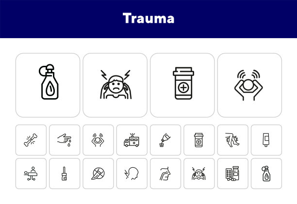 创伤线图标设置图片下载