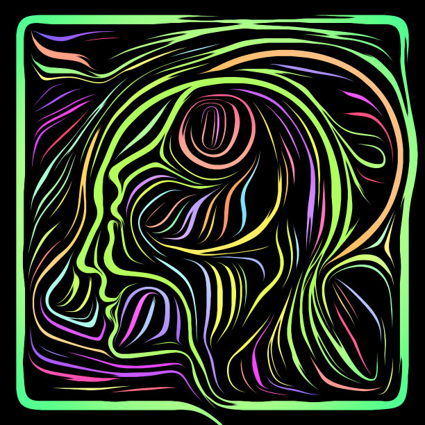 木刻设计的协同效应图片下载