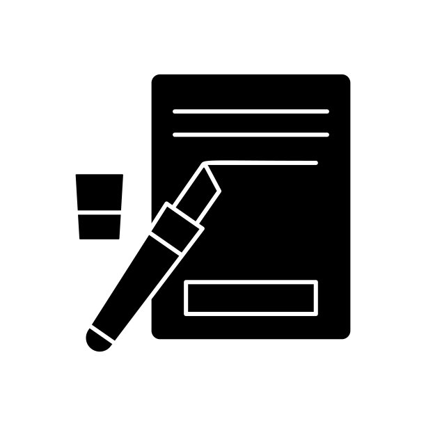 笔记本,写图标。简单的教育图标为用户界面和用户体验，网站或移动应用程序图片下载