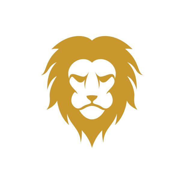 狮子头矢量图标图片下载