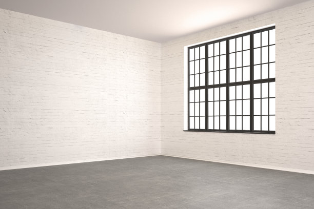 空房间，背景清晰素材图片