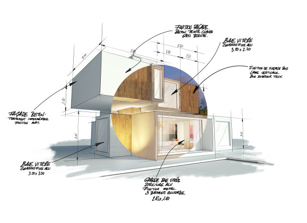 立方房子草案图片下载