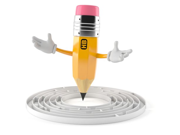 迷宫中的铅笔角色图片下载