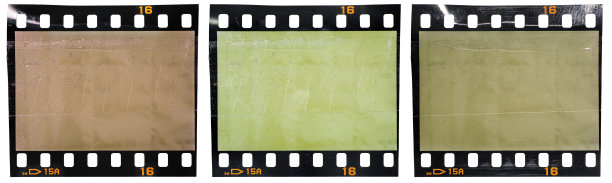 很酷的90年代照片占位符，真正的微距照片35mm幻灯片或剪辑用胶带固定在所有的空框架窗口。图片下载