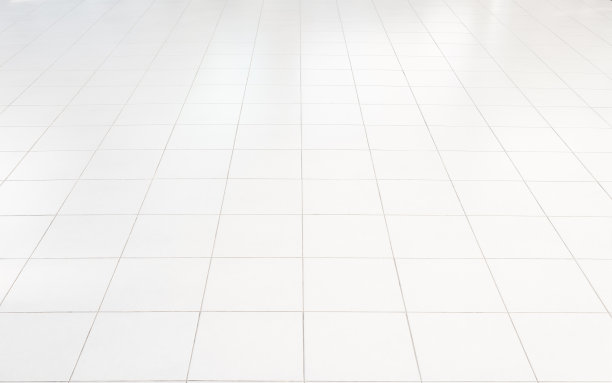 白色瓷砖地板图片下载
