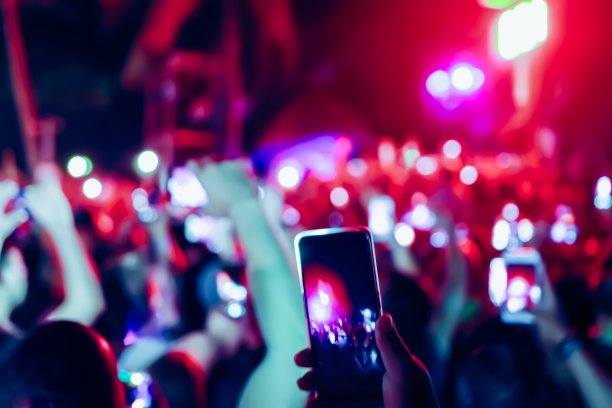 夜间户外音乐节图片下载