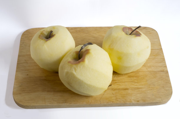 削皮的苹果图片下载