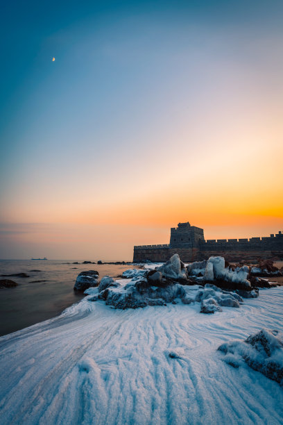 古龙头长城是明长城的东部图片下载