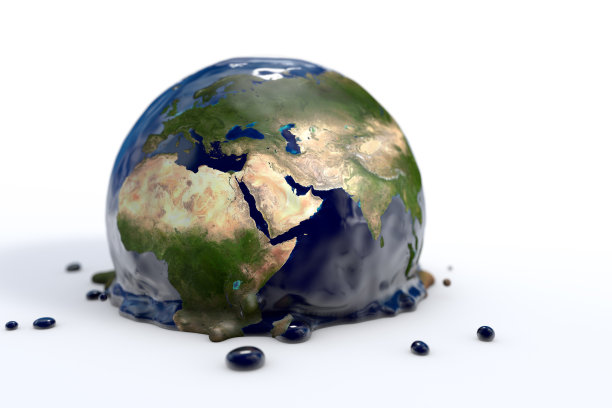 地球与黑暗的太空图片下载