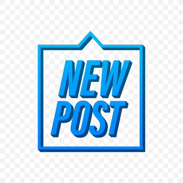 新职位。社交媒体按钮。向量股票插图图片下载