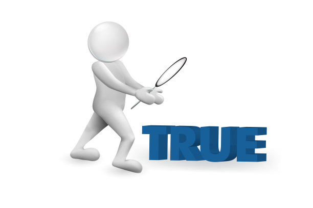 3D人寻找诚实真实的符号向量图像素材图片