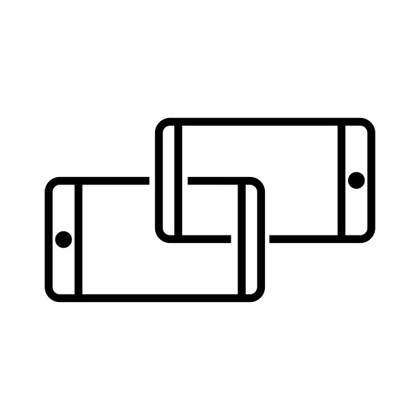 手机链接概念孤立股票矢量图片下载