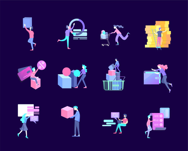 网上购物和移动支付。矢量图pos终端确认支付使用智能手机，移动支付图片下载