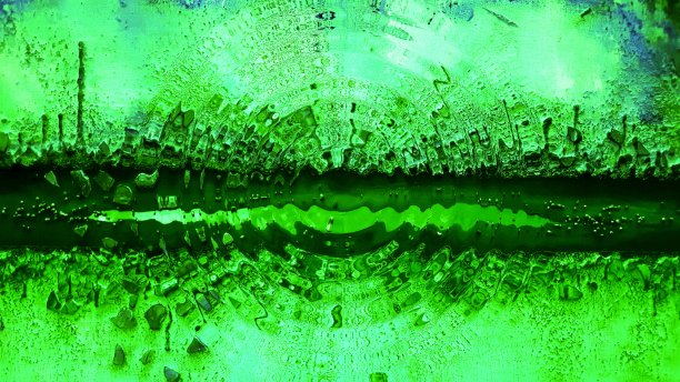 在翠绿的阴影中想象未来的空间景观生活和生活景观的图像图片下载