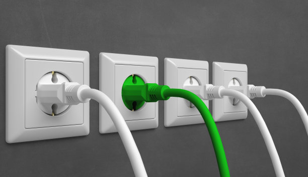 带电源线的电源插头图片下载