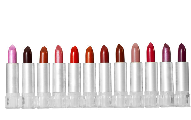 口红孤立在白色背景上图片下载