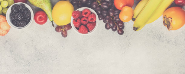 彩虹水果背景图片下载