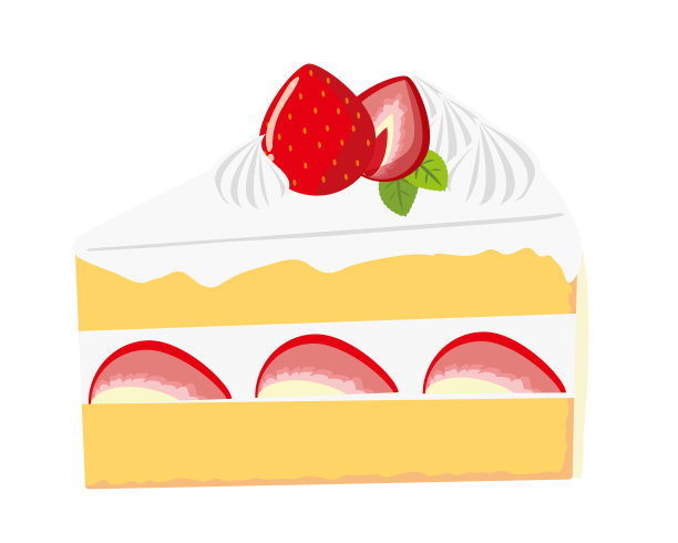 蛋糕矢量插图。糖果,甜点.Shortcake图片下载