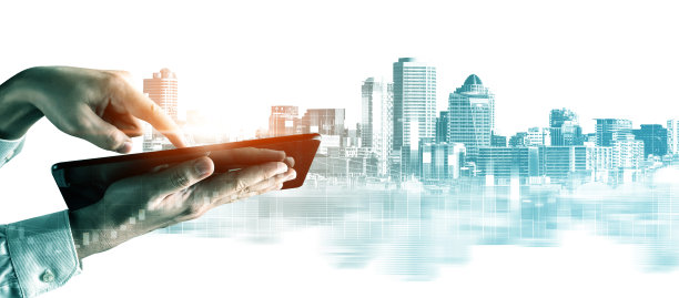 摘要城市建筑天际线大都市区。图片下载