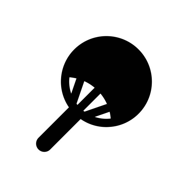 与中国新年相关的手持式风扇矢量与立体设计图片下载