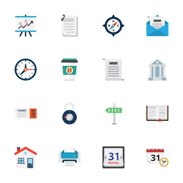 各种各样的图标图片下载