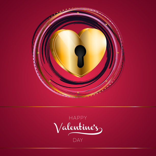 情人节贺卡素材图片