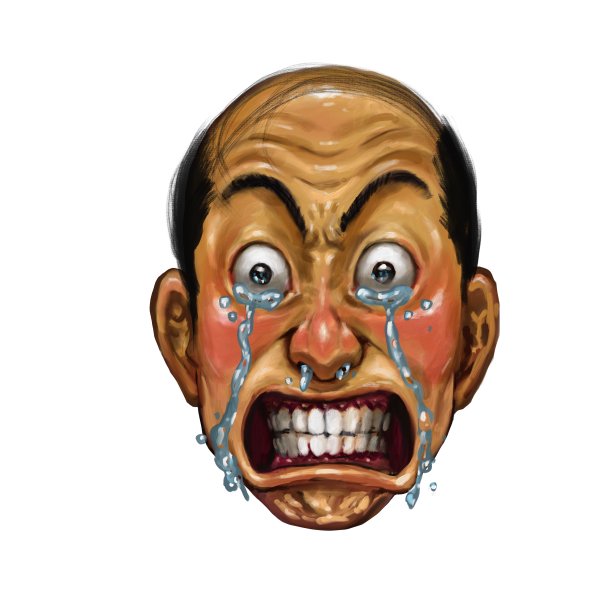 现实的亚洲中年白痴脸图片下载