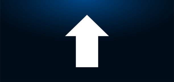 上传图标水晶蓝色横幅背景图片下载