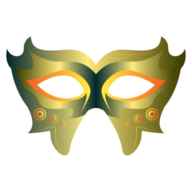 狂欢节的面具图标图片下载