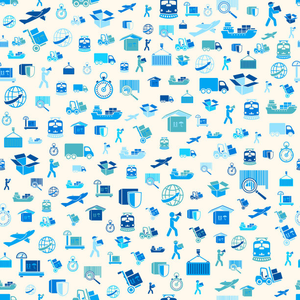 物流无缝模式图片下载