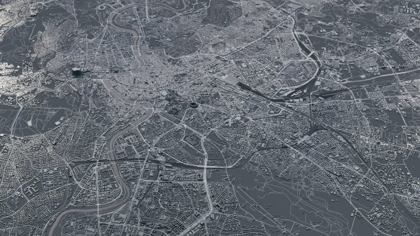 罗马城市三维地图图片下载