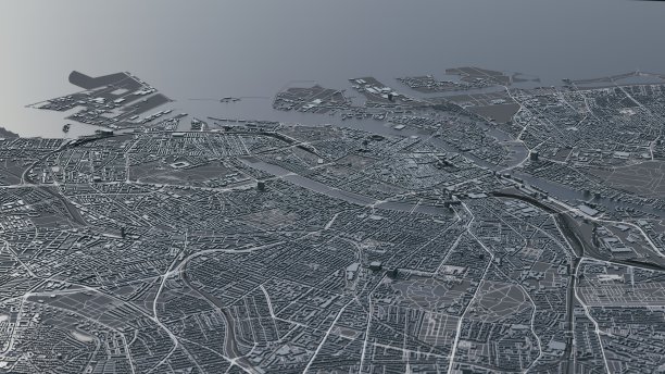 哥本哈根城市地图图片下载