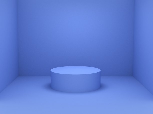 蓝色的底座图片下载
