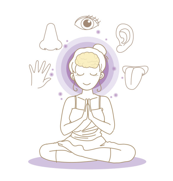 五感意象-瑜伽姿势-女人图片下载