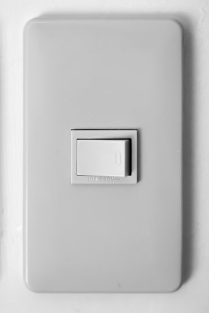 墙上的电灯开关图片下载