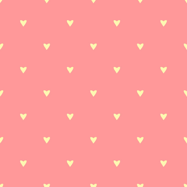 无缝模式与小心脏。浪漫的背景和纹理包装，婚礼，生日，情人节，母亲节，复活节图片下载