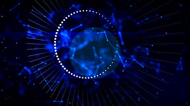 数字抽象背景图片下载